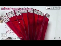 Parede urinária Folha de divisor de plástico Exterior Painéis acrílicos Resistentes a arranhões