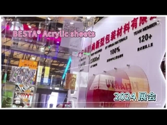 Painéis divisores acrílicos removíveis PMMA Folha acrílica para divisória