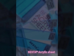 SGS Folha de Acrílico Iridescente PMMA Material Folhas de Acrílico Multicolor